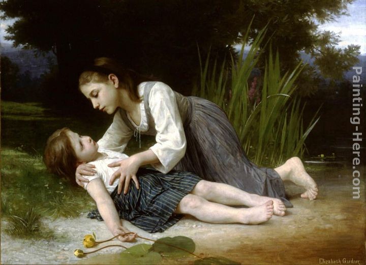 Elizabeth Jane Gardner Bouguereau L'imprudente